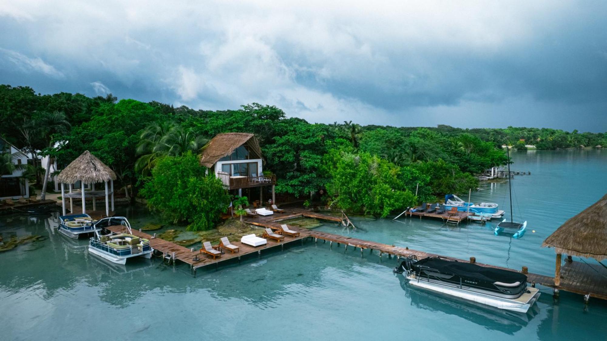 Xoot Kaana Villa Vista Laguna Bacalar Exterior photo