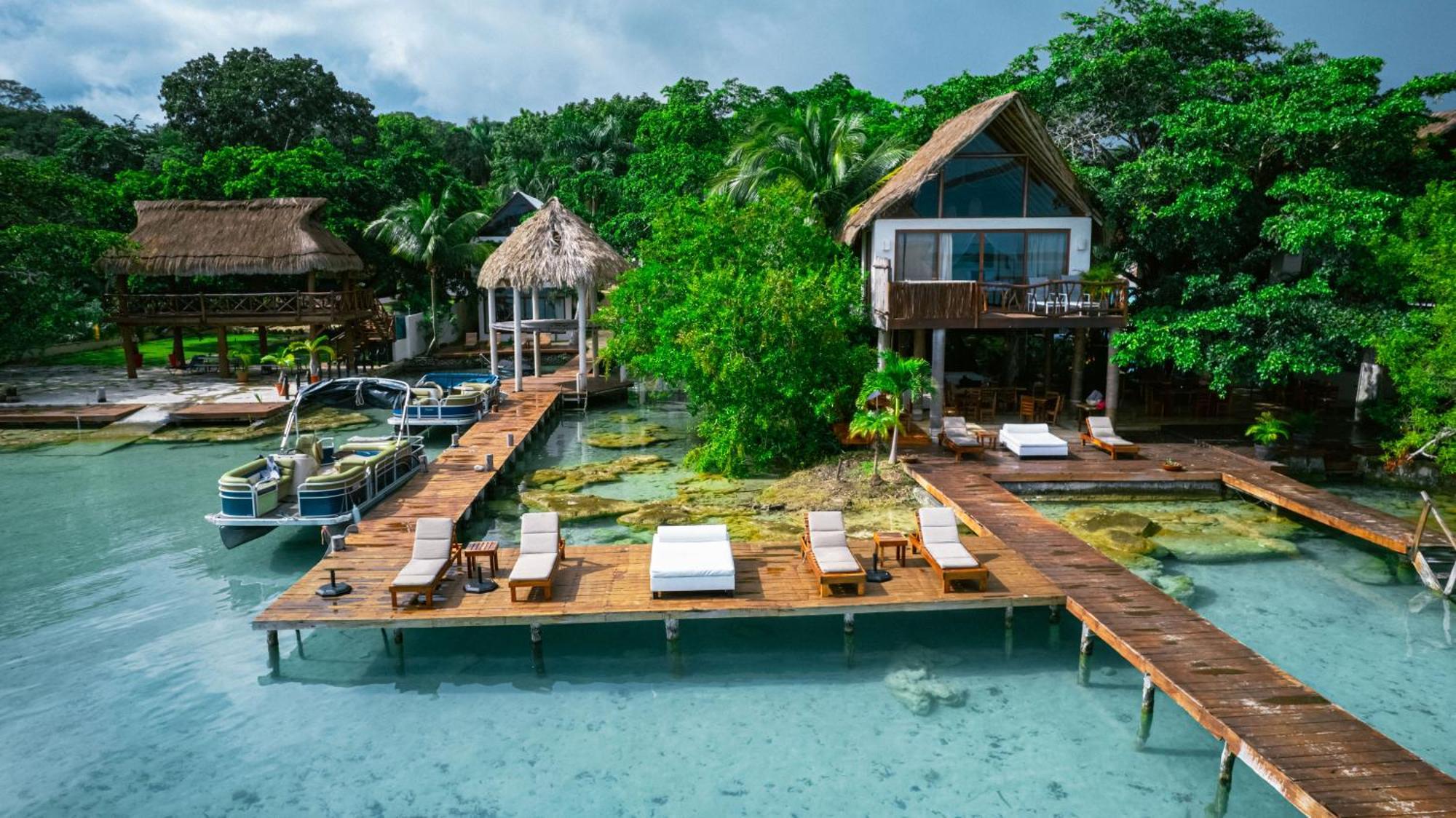 Xoot Kaana Villa Vista Laguna Bacalar Exterior photo